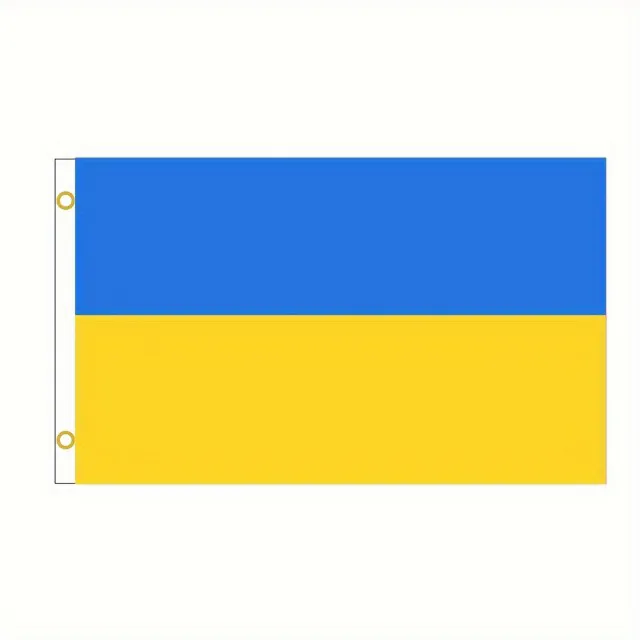 Zastava Ukrajine 90cm x 150cm ukrajinska zastava Ukrajina